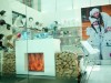 Оформление витрины для компании Jacot на выставке «Головной убор CHAPEAU-2011» 